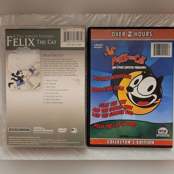 Felix the Cat 2 DVD bundle - Picture 2 of 2
